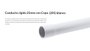 Imagen de TUBO/CONDUCTO RIGIDO 3MTS 25MM BLANCO C/COPA (205)